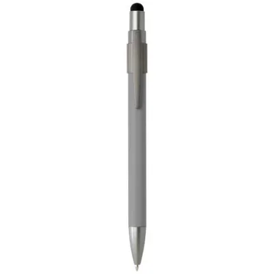 Stylo bille recyclé RCS avec stylet et toupie antistress (encre bleue) Rill