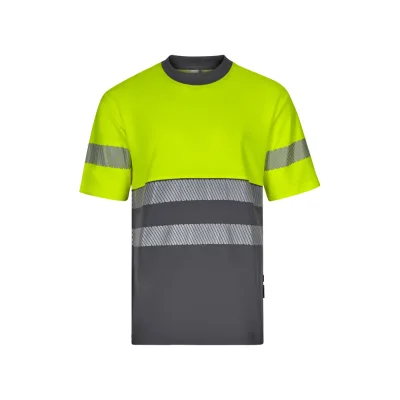 VL Bastet – T-shirt piqué bicolore (150g/m²), en coton (55%) et polyester (45%)