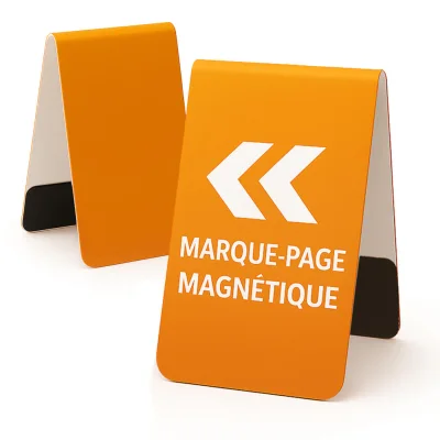 Marque page magnétique / Format fermé 5,5 x 4 cm