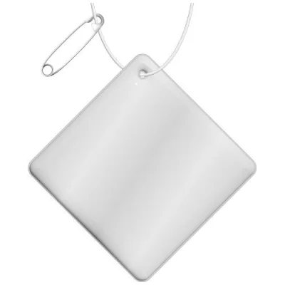 Petite attache réfléchissante en forme de diamant en PVC H-09 RFX™