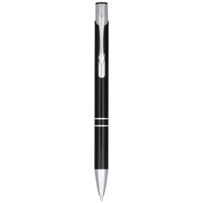 Stylo bille aluminium anodisé Moneta (encre bleue)