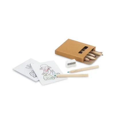Anim – Set de coloriage dans une boîte carton
