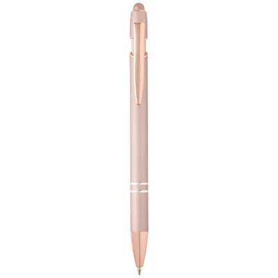Stylo bille Nanna avec finition or rose (encre bleue)