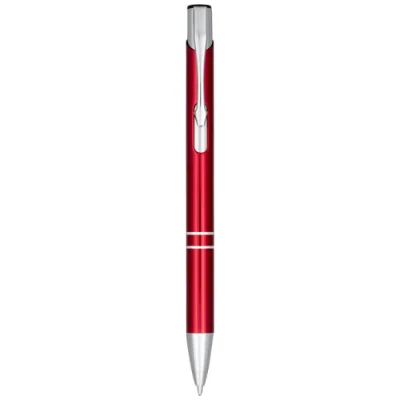 Stylo bille aluminium anodisé Moneta (encre bleue)