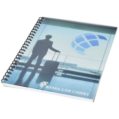 Cahier Desk-Mate® A5 à spirales avec couverture polypropylène