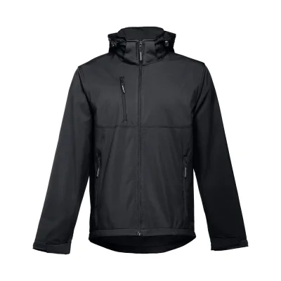 THC Zagreb – Veste softshell pour homme en polyester et élasthanne