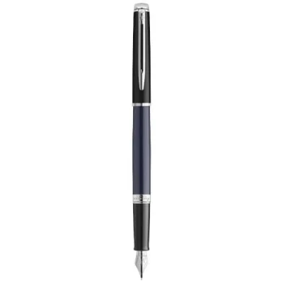 Stylo plume Waterman Hemisphere avec habillage palladium (encre bleue)