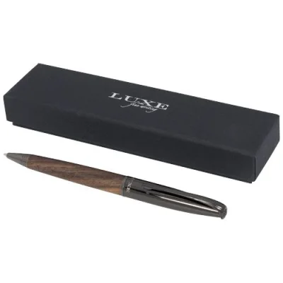 Stylo à bille avec corps en bois Loure (encre noire)