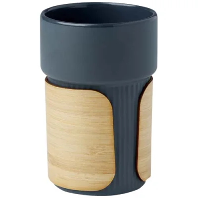 Gobelet Fika de 340 ml avec couvercle en bambou