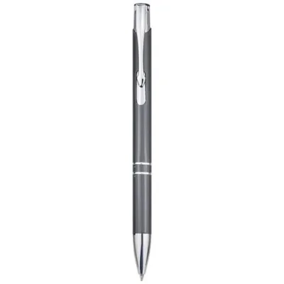 Stylo bille en aluminium recyclé Moneta (encre noire)