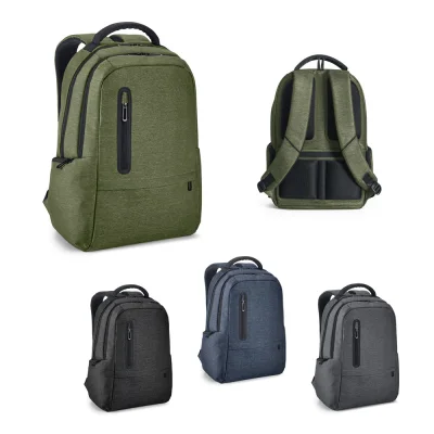 Boston – Sac à dos pour ordinateur portable 17'' en Nylon 2Tone imperméable