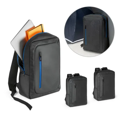 Osasco – Sac à dos pour ordinateur portable 15'' en polyester recyclé 600D haute densité