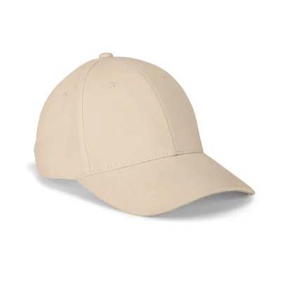 Nathan – Casquette 100 % coton (260 g/m²) à 6 panneaux