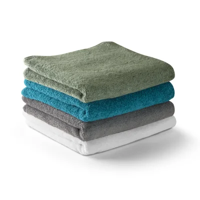 Bardem L – Serviette de bain (500 g/m²) en coton (82%) et coton recyclé (18%)