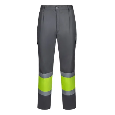 VL Artemis – Pantalon bicolore en sergé (190g/m²), en coton (20%) et polyester (80%)