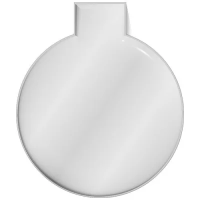 Aimant réfléchissant rond en PVC, grand modèle M-10 RFX™