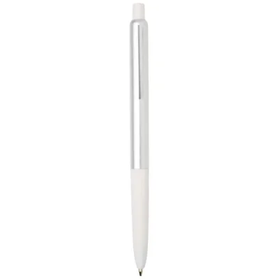 Stylo à bille Soffit en aluminium recyclé, à mécanisme à clic et anodisé (encre bleue)