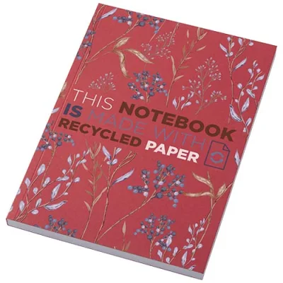 Cahier Novella Austen Colours A5 recyclé à couverture souple de 100 feuilles