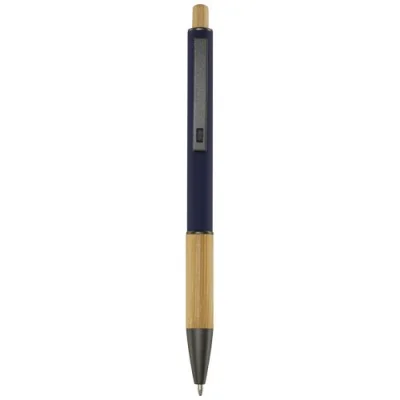 Stylo bille en aluminium recyclé Darius (encre bleue)