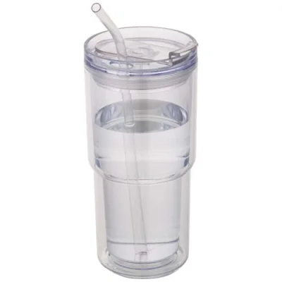 Gobelet en plastique à double paroi Archer de 480 ml