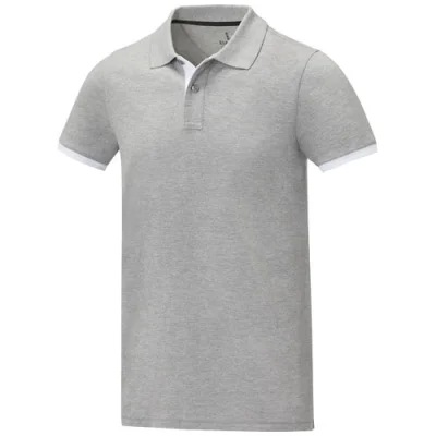 Polo de 200 g/m² Morgan manches courtes deux tons homme