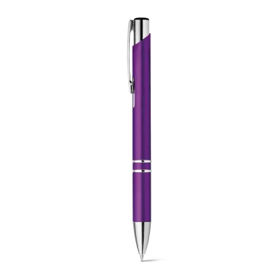 Beta Plastic – Stylo à bille en ABS avec clip en métal