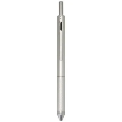 Stylo à bille 4 en 1 RCS Tine en acier inoxydable recyclé