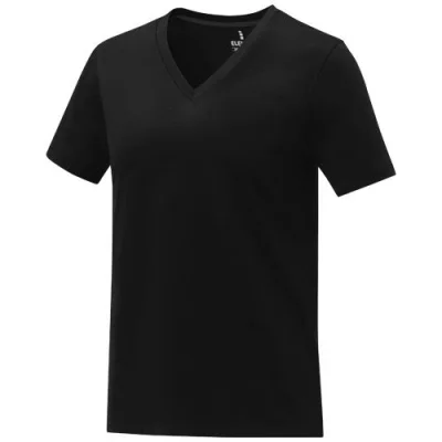 T-shirt Somoto manches courtes col V femme