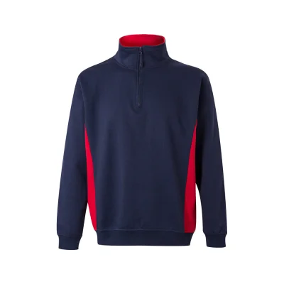 VL Svarog – Sweat bicolore en éponge (260g/m²), en polyester (65%) et coton (35%)