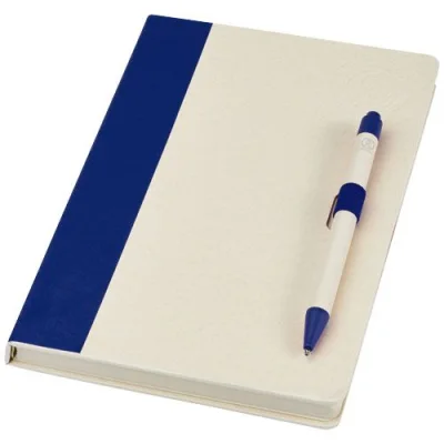 Ensemble carnet de notes format A5 et stylo bille, à partir de briques de lait recyclées, Dairy Dream