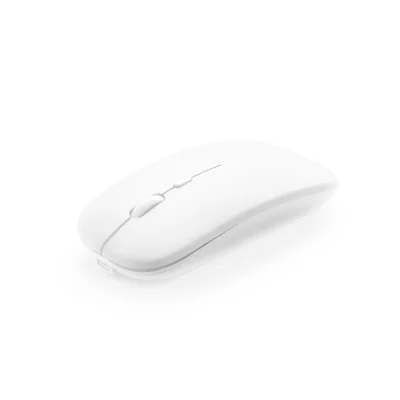 Khan – Souris sans fil avec batterie 500mAh en ABS recyclé (100 % rABS)