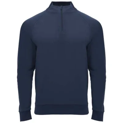 Sweatshirt de 200 g/m² Epiro à manches longues avec fermeture demi- zip pour enfant