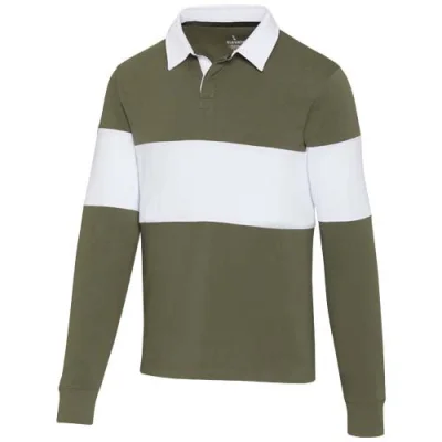 Sweatshirt de rugbyen coton organique Clyde unisexe