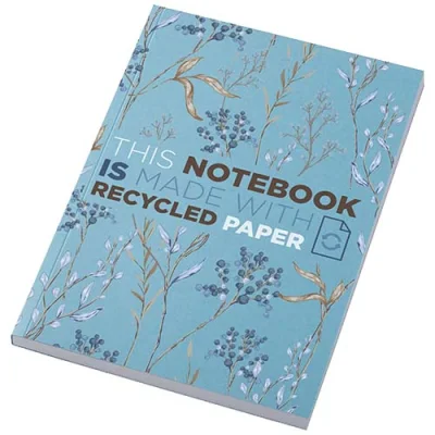 Cahier Novella Austen Colours A5 recyclé à couverture souple de 100 feuilles