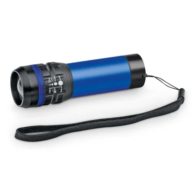 Zoomin – Lampe de poche en aluminium avec fonction zoom avec 3 modes d'éclairage