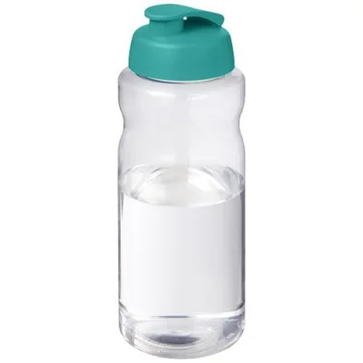 Bouteille de sport H2O Active® Base Pure de 1 L à couvercle rabattable