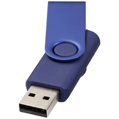 Clé USB rotative métallisée