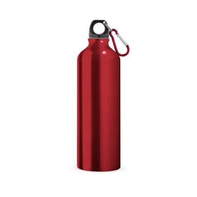 Landscape L – Bouteille de sport 800mL en aluminium avec mousqueton