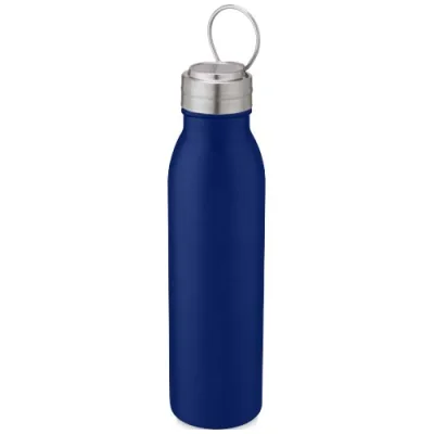 Bouteille de sport Harper 700 ml en acier inoxydable avec boucle métallique