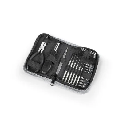 Bessemer – Ensemble d'outils multifonctions de 24 pièces en acier au carbone