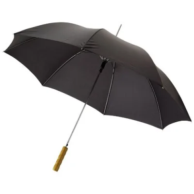 Parapluie 23" à ouverture automatique avec poignée en bois Lisa