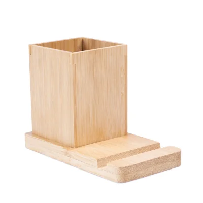 Erwin – Set de bureau avec support pour téléphone portable et gobelet