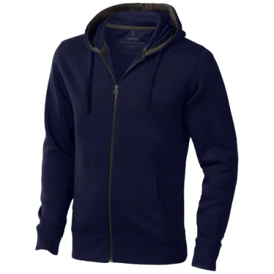 Sweat shirt à capuche full zip unisex de 300 g/m² Arora