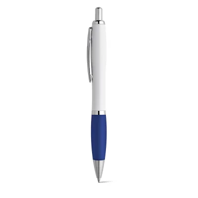 Move – Stylo à bille en ABS blanc avec clip en métal