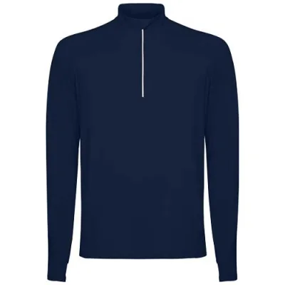 Sweatshirt de 200 g/m² Estambul à manches longues et col demi-zip pour homme