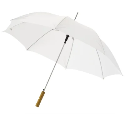 Parapluie 23" à ouverture automatique avec poignée en bois Lisa