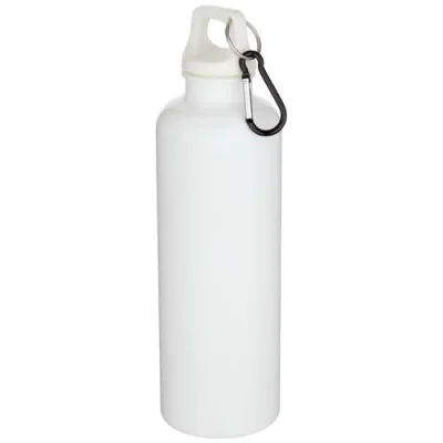 Bouteille d’eau Oregon de 750 ml en plastique recyclé uni certifié RCS avec mousqueton