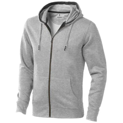 Sweat shirt à capuche full zip unisex de 300 g/m² Arora