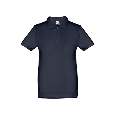 THC Adam Kids – Polo à manches courtes en coton pour enfants (unisexe)