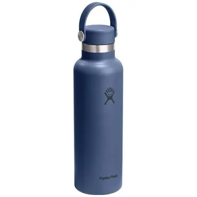 Gourde Hydro Flask à goulot standard, 621 ml, en acier inoxydable isotherme